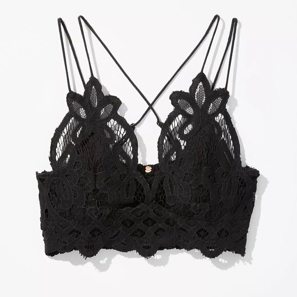 Adella Black Lace Bralette - Picture 2 of 4